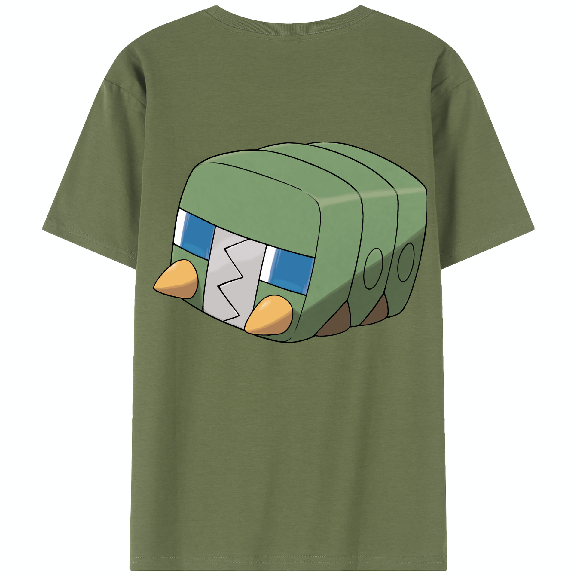（画像用） ポケットモンスター Pokémon 綿100％半袖Tシャツ（背面プリント）